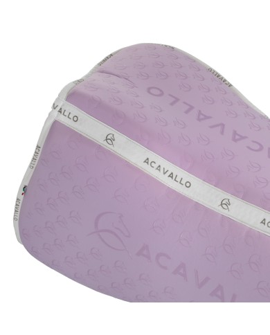 MEMORY FOAM HALF PAD W//BAMBOO FIBER UNDERSIDE