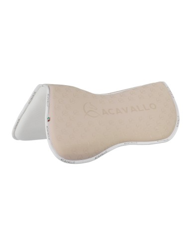 MEMORY FOAM HALF PAD W//BAMBOO FIBER UNDERSIDE