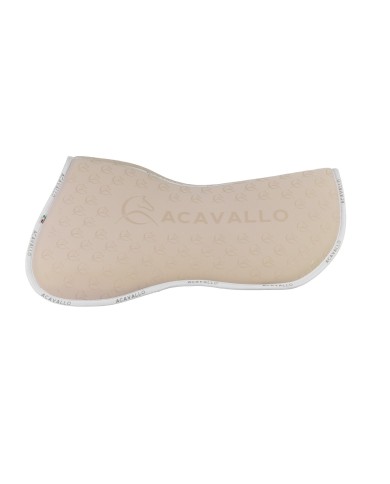 MEMORY FOAM HALF PAD W//BAMBOO FIBER UNDERSIDE