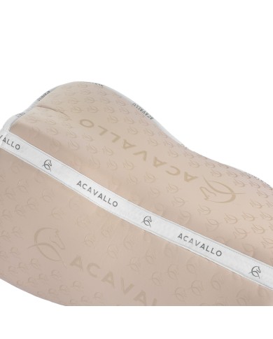 MEMORY FOAM HALF PAD W//BAMBOO FIBER UNDERSIDE