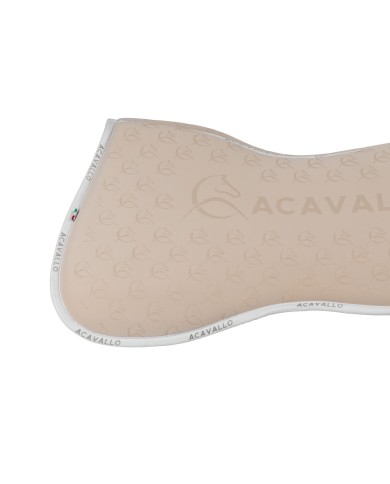 MEMORY FOAM HALF PAD W//BAMBOO FIBER UNDERSIDE