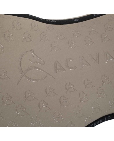 MEMORY FOAM HALF PAD W//BAMBOO FIBER UNDERSIDE