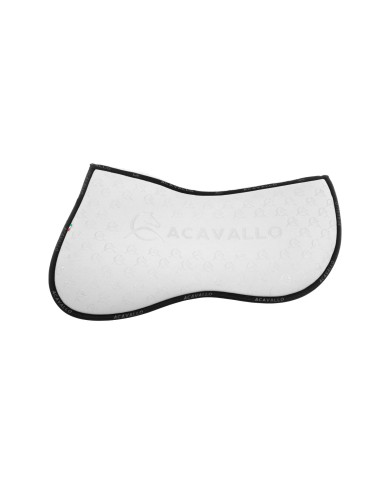 MEMORY FOAM HALF PAD W//BAMBOO FIBER UNDERSIDE