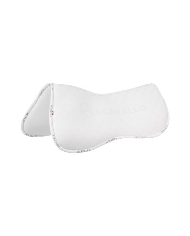 MEMORY FOAM HALF PAD W//BAMBOO FIBER UNDERSIDE