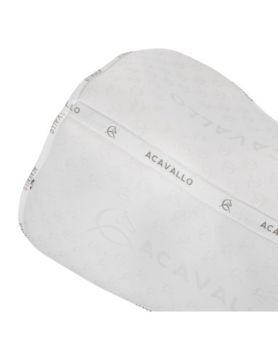 MEMORY FOAM HALF PAD W//BAMBOO FIBER UNDERSIDE