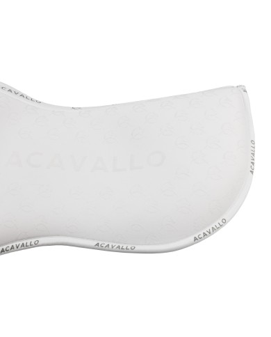 MEMORY FOAM HALF PAD W//BAMBOO FIBER UNDERSIDE