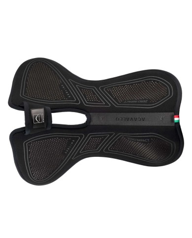 ZERO IMPACT EMB HALF PAD WITHERS FREE FRONT RISER