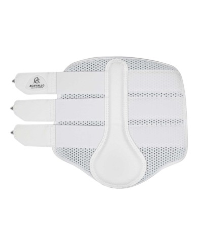 ACAVALLO HIND BRUSHING HORSE BOOTS NEOPRENE PERFORATED W/TRIPLE