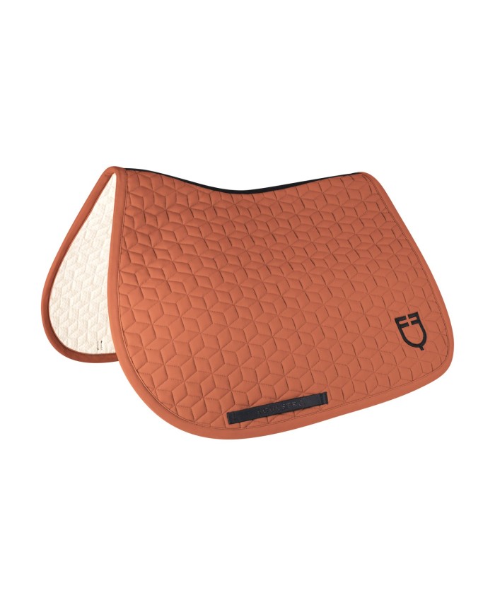 CUBE QUILTING JUMPING SADDLE PAD
