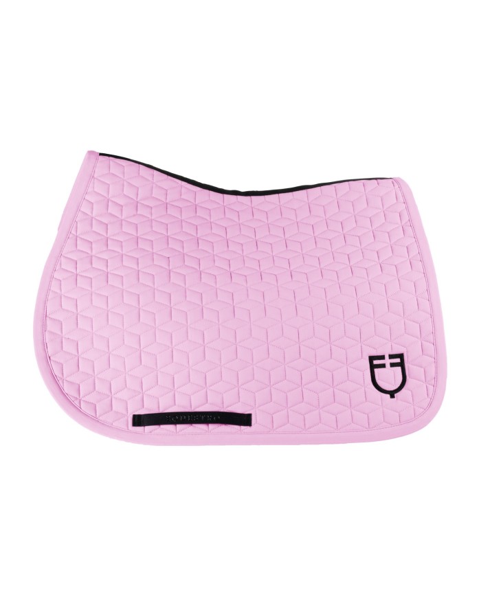 CUBE QUILTING JUMPING SADDLE PAD