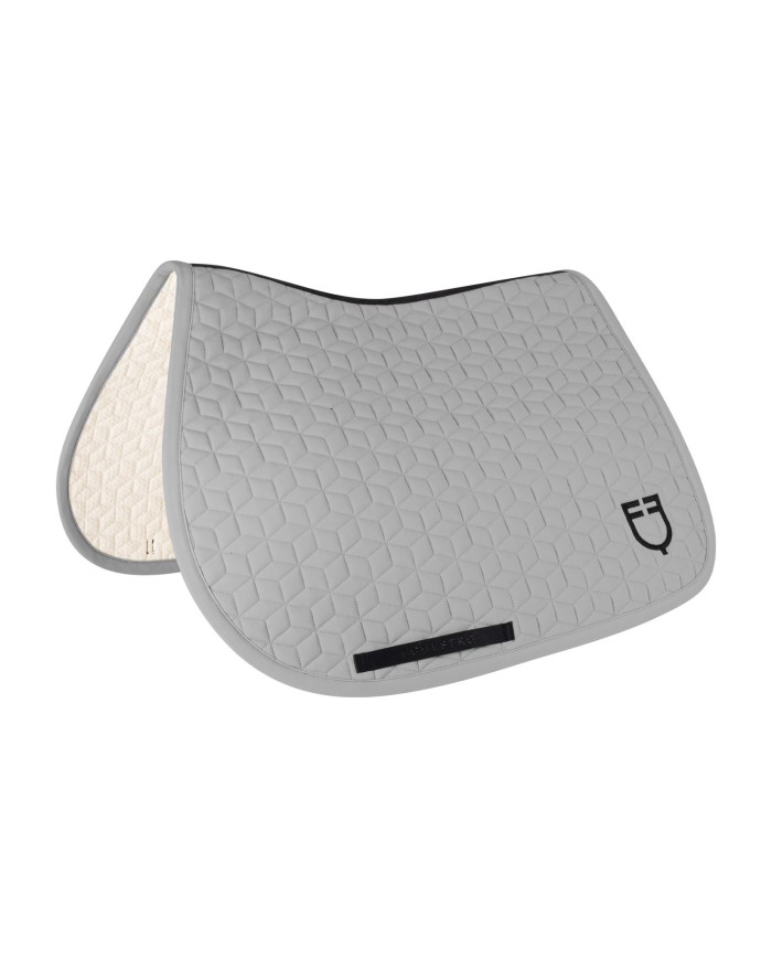 CUBE QUILTING JUMPING SADDLE PAD