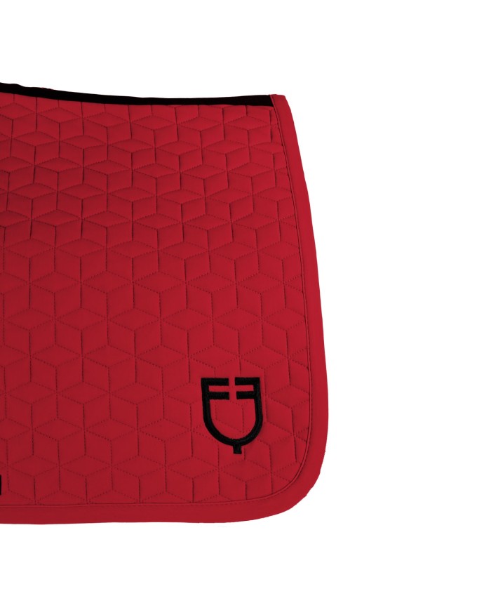 CUBE QUILTING JUMPING SADDLE PAD