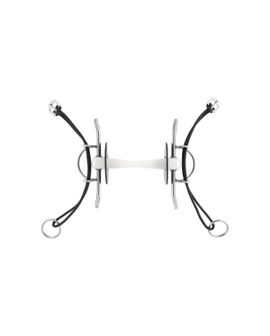 NATHE FULL CHEEK GAG BIT 20MM WITH FLEX. MULLEN MOUTH