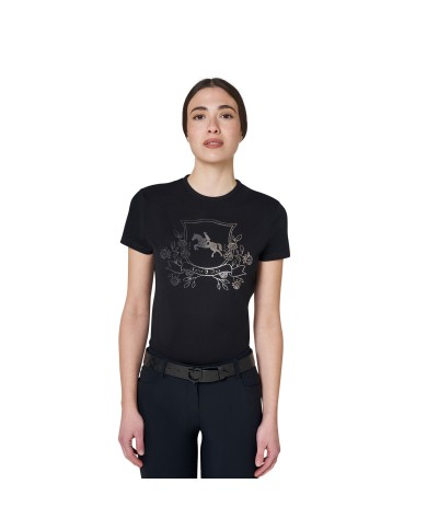 WOMEN S LAMINA HORSE CLUB COTTON T-SHIRT