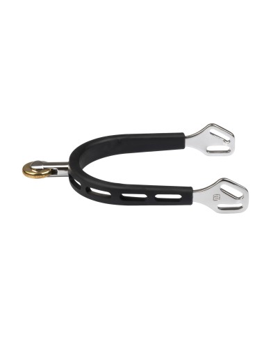 SPURS ULTRA FIT EXTRA GRIP, ST.ST. 25MM W.CF.ROLLER HORIZ.