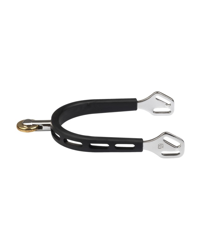 SPURS ULTRA FIT EXTRA GRIP, ST.ST. 25MM W.CF.ROLLER HORIZ.