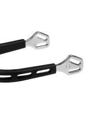 SPURS ULTRA FIT EXTRA GRIP, ST.ST. 25MM W.CF.ROLLER HORIZ.