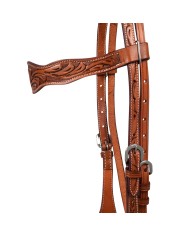WESTERN HEADSTALL FLOWER TOOLING FOR MBH08006 SADDLE