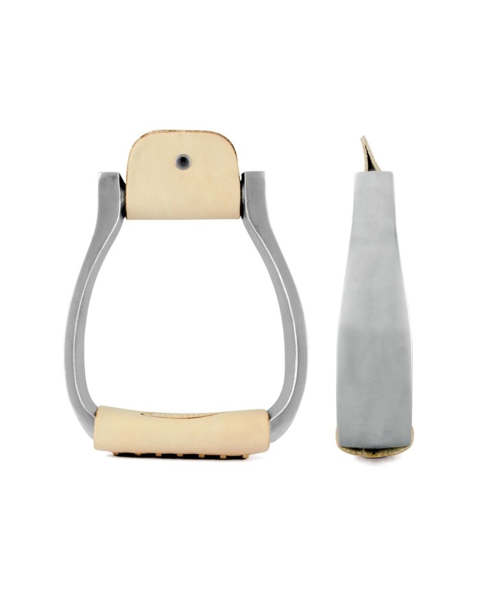 STAFFE WESTERN PELLE/ALLUMINIO
