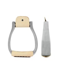 STAFFE WESTERN PELLE/ALLUMINIO