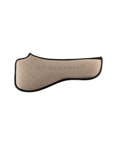 SPINE FREE & MEMORY FOAM 1/2 PAD DRESSAGE W/SILICON GRIP & BAMBOO