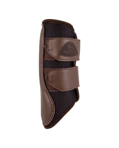 ACAVALLO FRONT BRUSHING HORSE BOOTS NEOPRENE PERFORATED W/DOUBLE