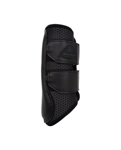 ACAVALLO FRONT BRUSHING HORSE BOOTS NEOPRENE PERFORATED W/DOUBLE