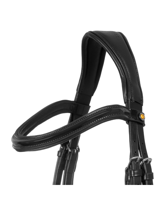 SHINY ANATOMIC LEATHER BRIDLE