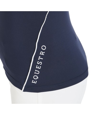 JUNIOR TECHNICAL TRAINING POLO SS ZIP
