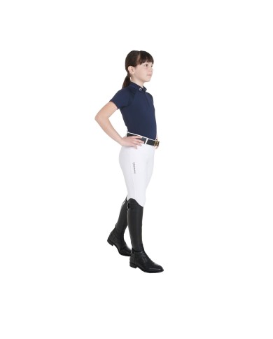 JUNIOR TECHNICAL TRAINING POLO SS ZIP