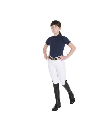 JUNIOR TECHNICAL TRAINING POLO SS ZIP