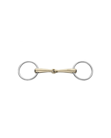 LOOSE RG.SNAFFLE SENSOGAN 18MM SINGLE J. W.70MM ST.ST. RG. LOOSE RG.SNAFFLE SENSOGAN 18MM SINGLE J. W.70MM ST.ST. RG.