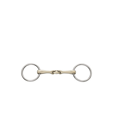 KK ULTRA SNAFFLE SENSOG.18MM W.70MM ST.ST. RG. KK ULTRA SNAFFLE SENSOG.18MM W.70MM ST.ST. RG.