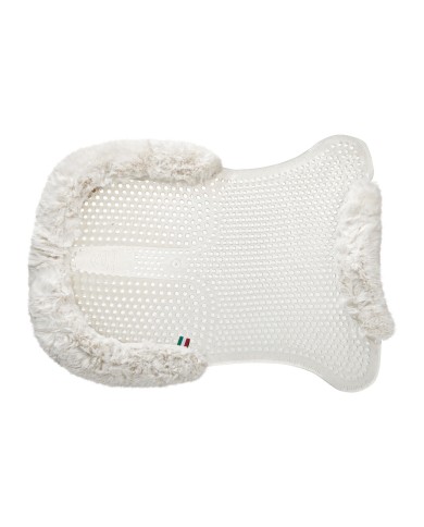 THERAPEUTIC GEL PAD REAR RISER CUT OUT ECO-WOOL JUST GEL