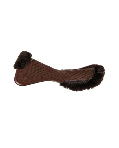 THERAPEUTIC GEL PAD CUT OUT 1/2 SHEEPSKIN EDGE JUST GEL