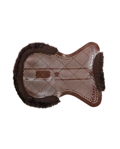 THERAPEUTIC GEL PAD CUT OUT 1/2 SHEEPSKIN EDGE JUST GEL