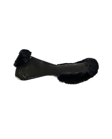THERAPEUTIC GEL PAD CUT OUT 1/2 SHEEPSKIN EDGE JUST GEL