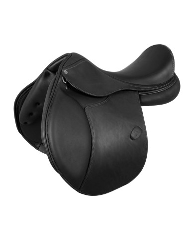 BERNINI ALL PORPOSE SADDLE - LATEX PANELS - DOUBLE LEATHER PLUS