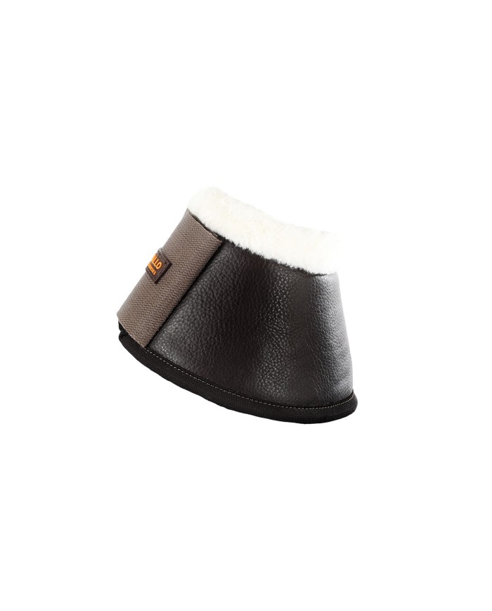 ECO-LEATHER BELL BOOTS W FASTENING