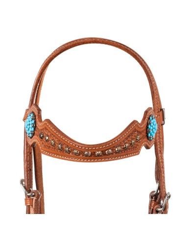 BRIDLE WITH BLUE STONES