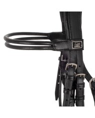 BRIGLIA DRESSAGE DOUBLE ROUND BROWBAND