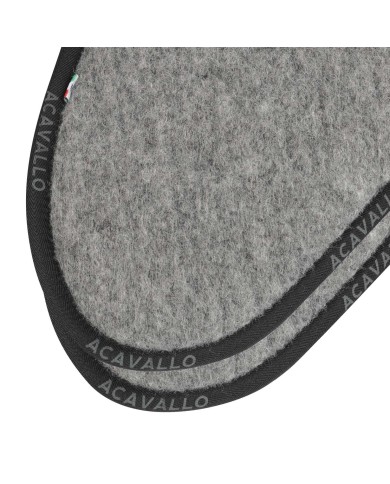 CLOSE CONTACT MEMORY FOAM VIRGIN WOOLMARK HALF PAD