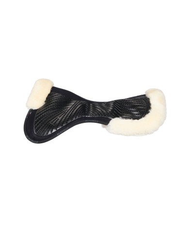 CLOSE CONTACT GEL & MEMORY FOAM 1/2 PAD W/SHEEPSKIN