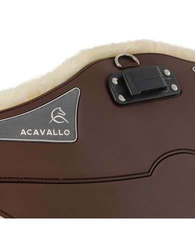 GEL & PVC STUDGUARD GIRTH DETACHABLE ECO-WOOL LINING S/S BUCKLES