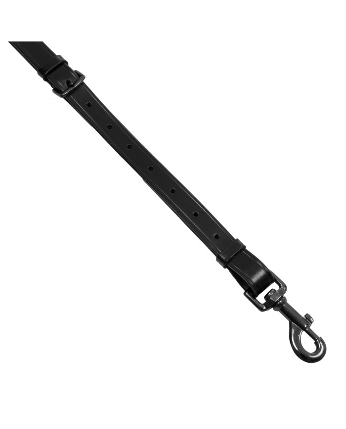BREASTPLATE WITH REMOVABLE MARTINGALE BLACK FITTING