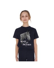 GIRL S READY TO THE PARTY COTTON T-SHIRT