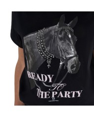 GIRL S READY TO THE PARTY COTTON T-SHIRT