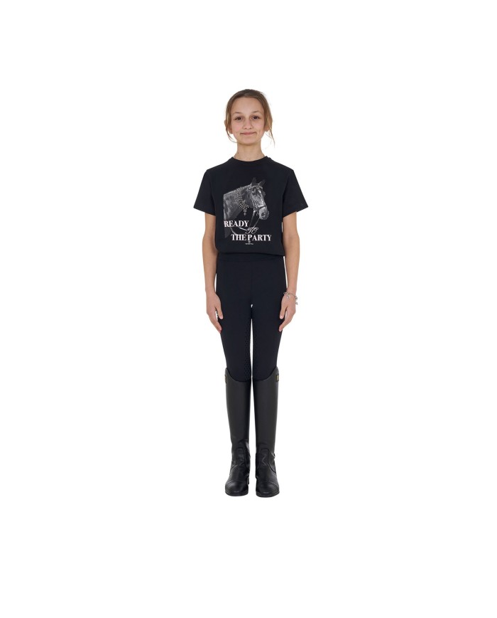 GIRL S READY TO THE PARTY COTTON T-SHIRT