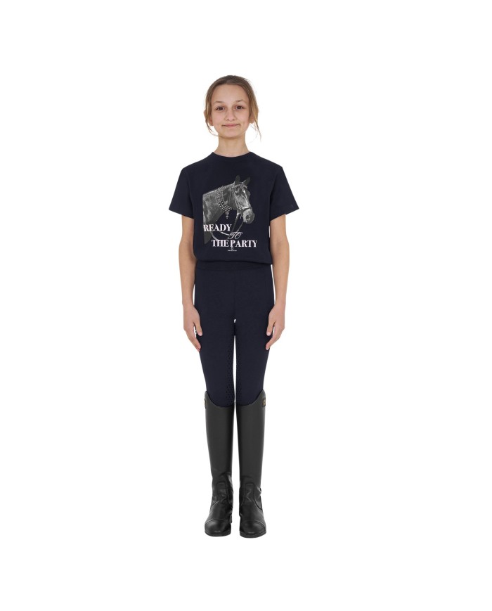 GIRL S READY TO THE PARTY COTTON T-SHIRT