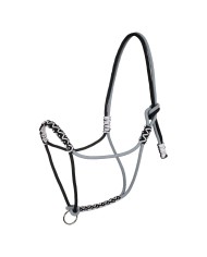 BRAIDED HALTER WITH DECORATIONS